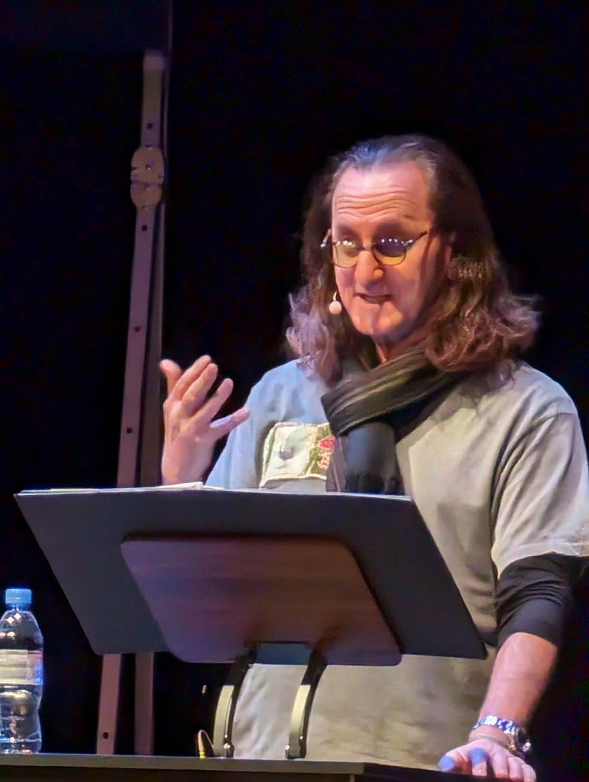 Geddy Lee 'My Effin' Life In Conversation' Tour Pictures - Sheffield City Hall - Sheffield, UK 12/13/2023